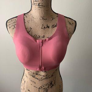 Lululemon sports bra, Salomon color, 36C